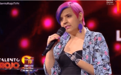 BíoBío Chile: Lady Garfia, la comediante que hizo reír con humor negro al jurado de «Talento Rojo»